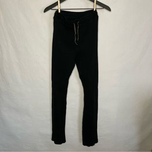 *GIFTED* VINTAGE RAY BEAMS black drawstring pants women’s size S